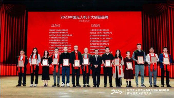 2024全國無人機第九屆無人機百人會,華科爾榮獲兩項大獎 2024全國無人機第九屆無人機百人會,華科爾榮獲兩項大獎