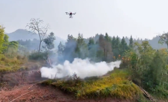 華科爾消防無人機投擲滅火彈
